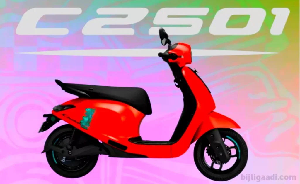 Bajaj Chetak C2501 steel body electric scooter under 1 lakh rupees